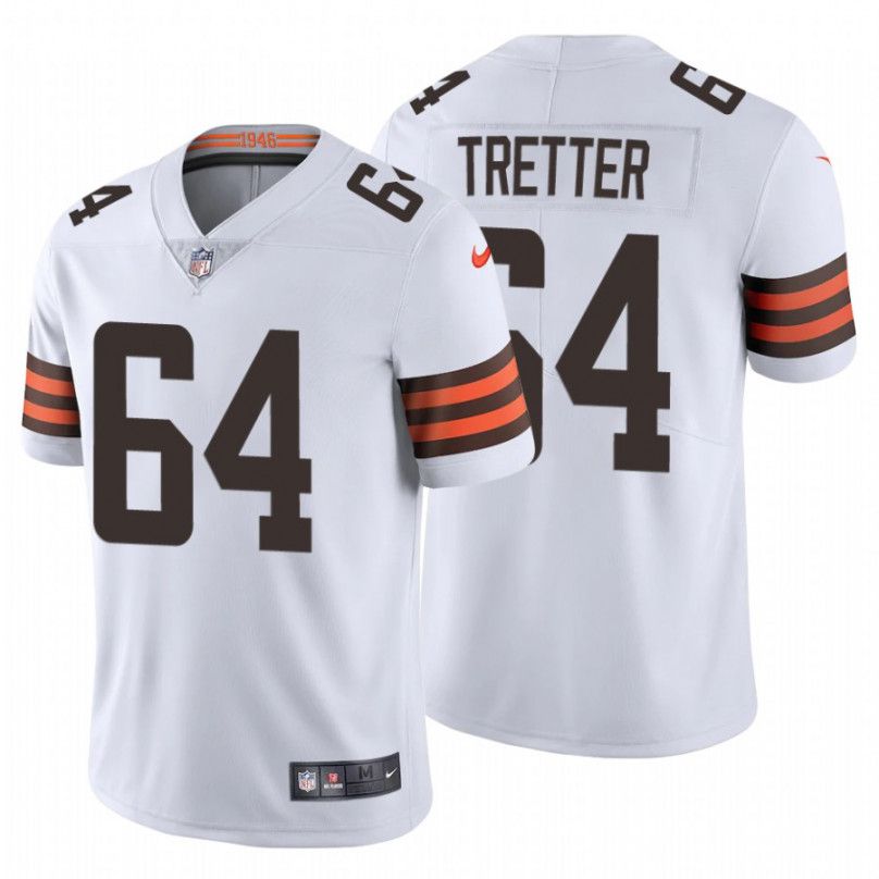 Men Cleveland Browns 64 J.C. Tretter Nike White Limited NFL Jersey